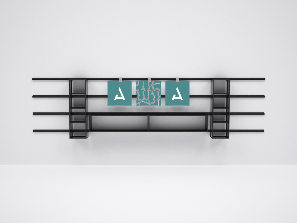 Table Hand Sanitizing Dispencer - ALU