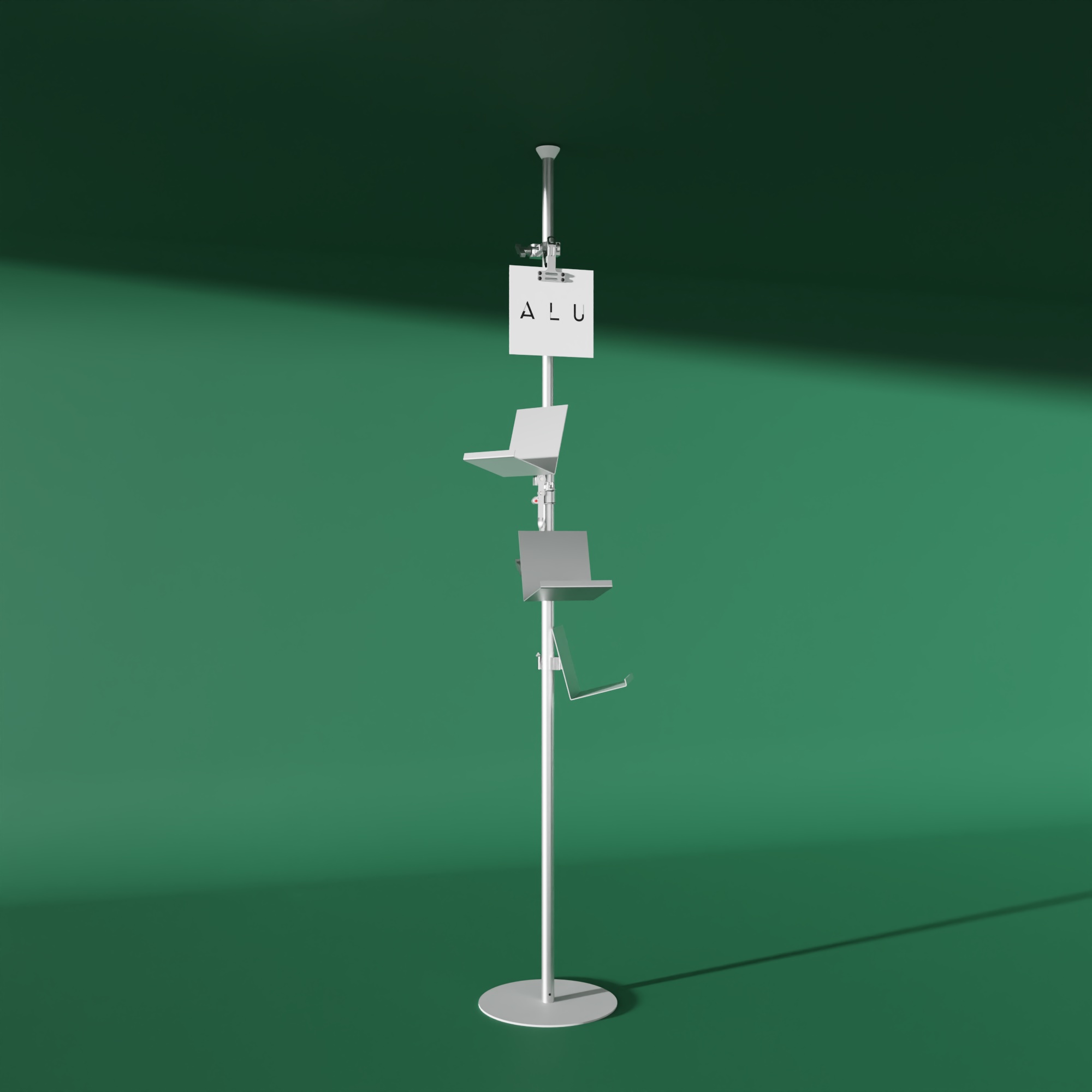 Table Hand Sanitizing Dispencer - ALU