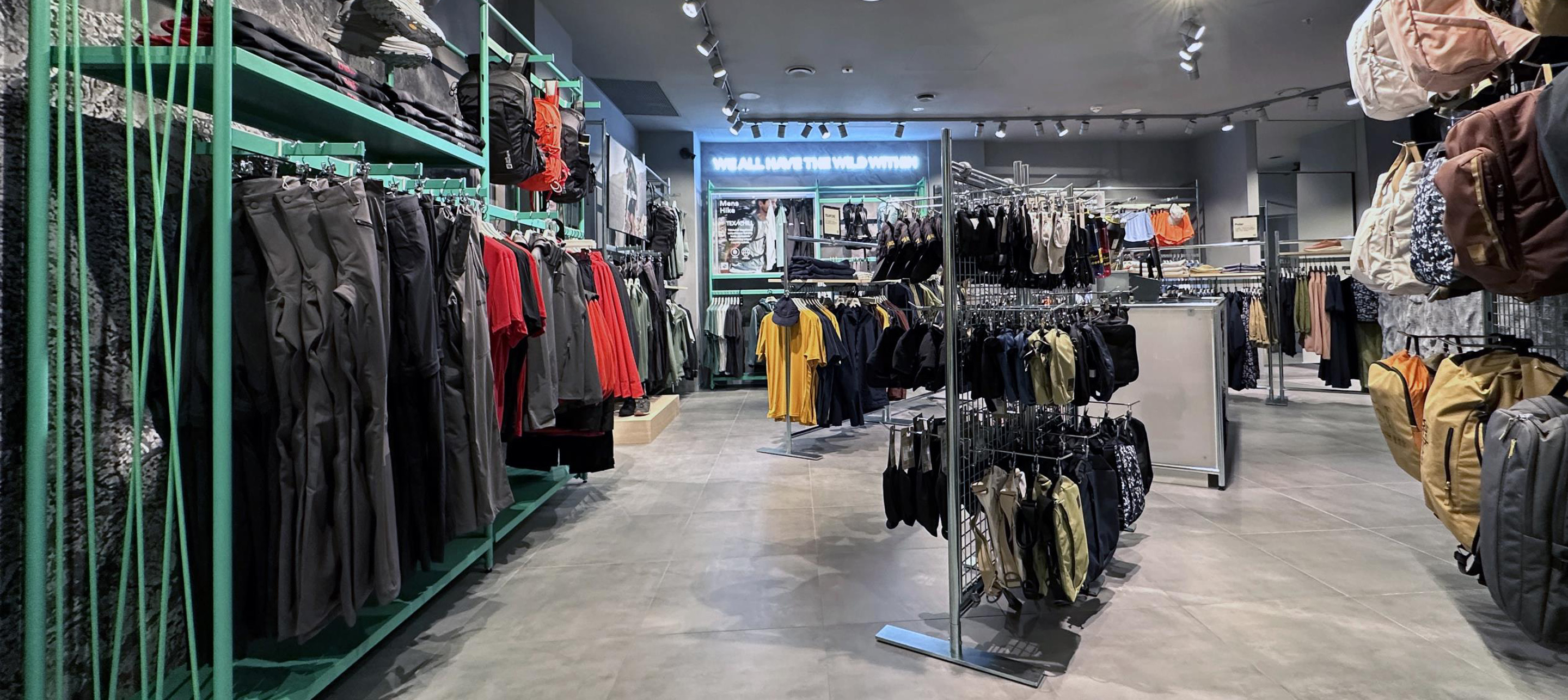 Jack Wolfskin store in Poland Jack Wolfskin store in Poland