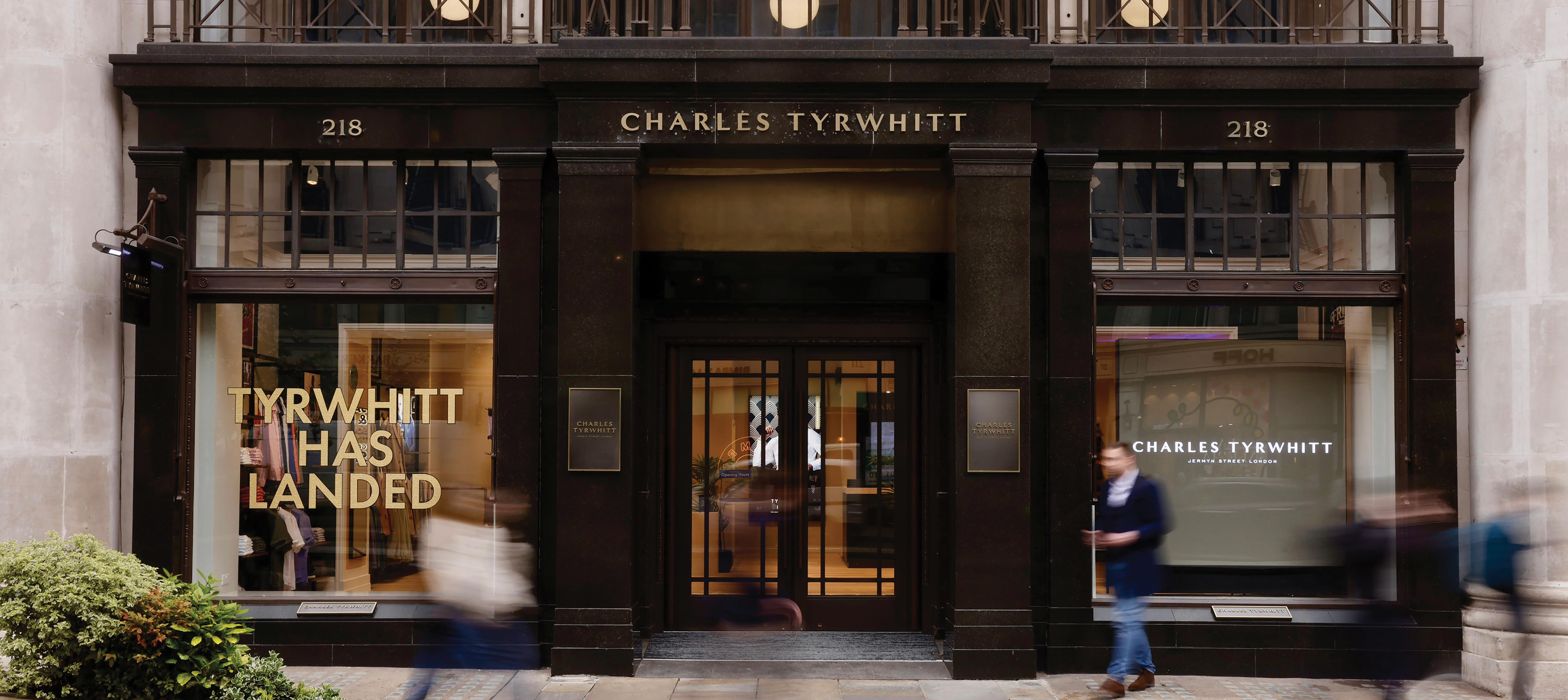 Charles Tyrwhitt Opens on Regent Street, London