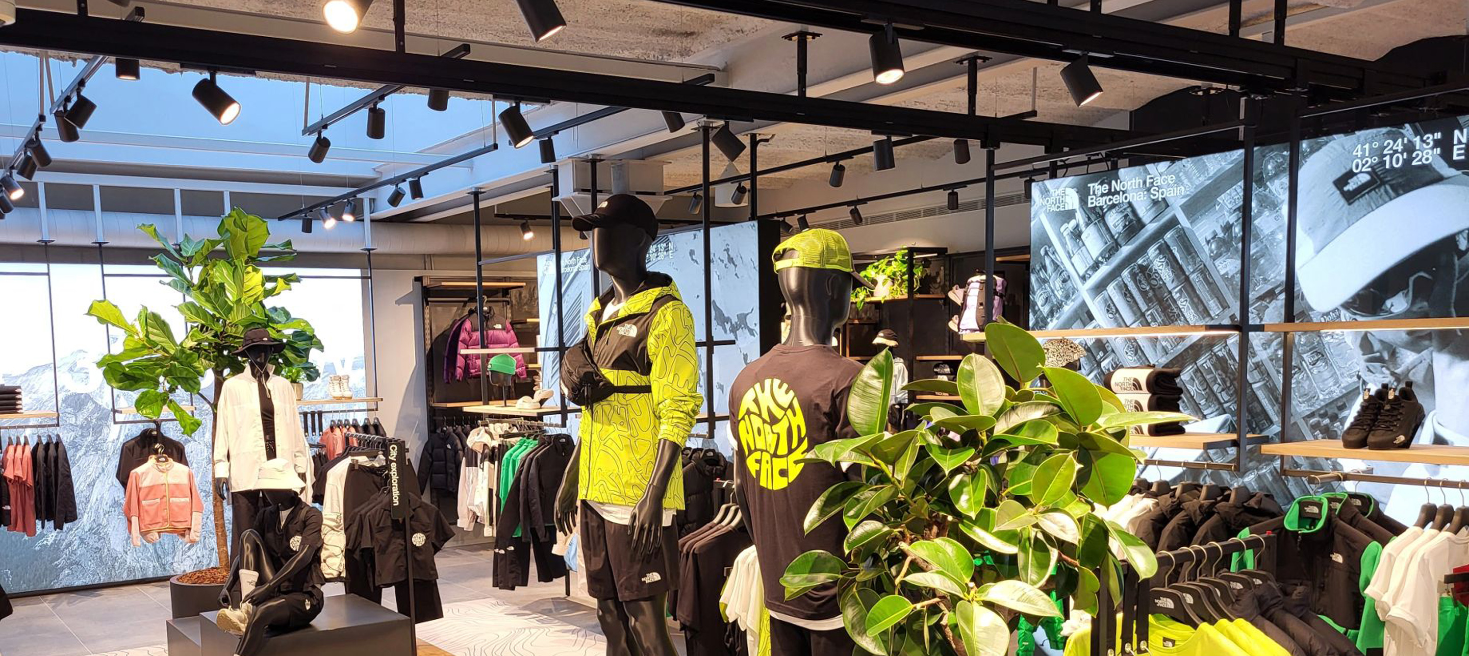 The North Face store in Barcelona The North Face store in Barcelona