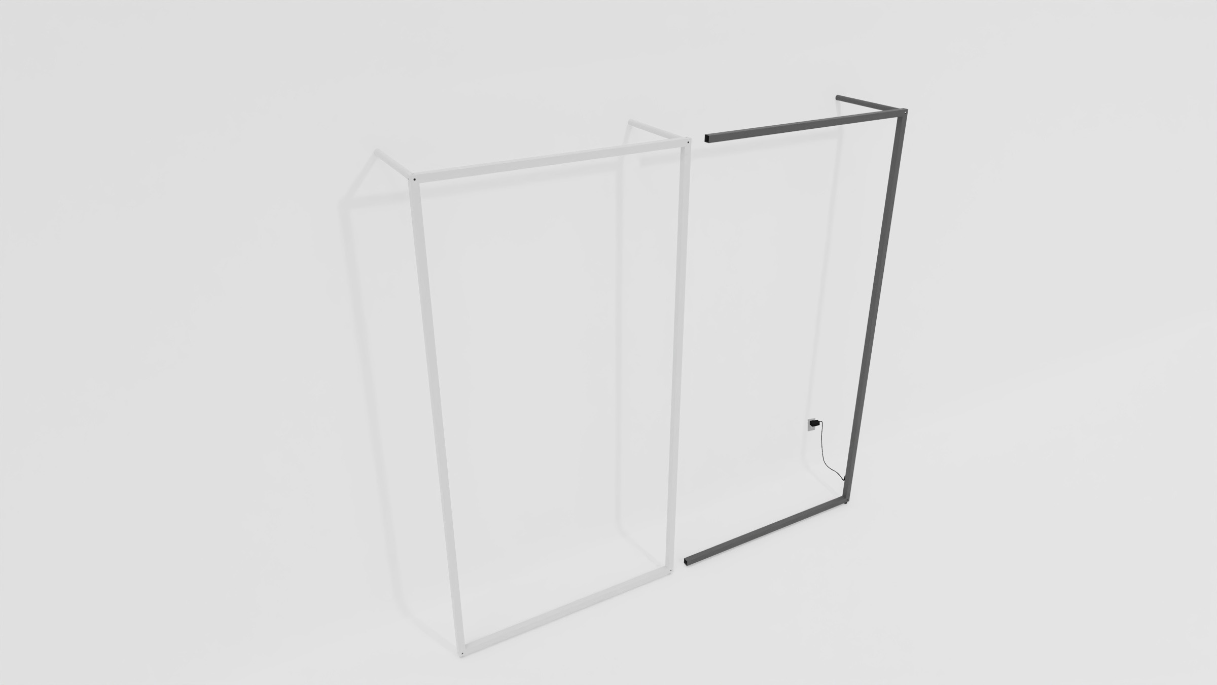 TQ Powered Wall Frame W-Spacer 48″X94″ Extension