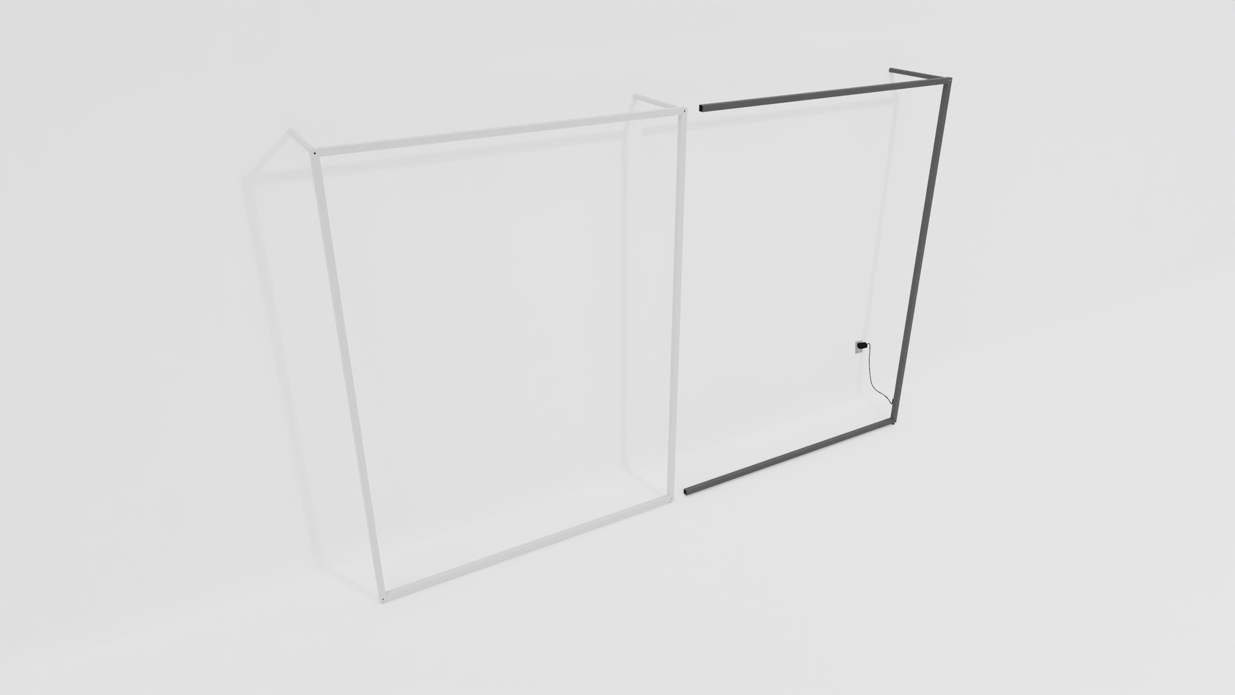 TQ Powered Wall Frame W-Spacer 72″X94″ Extension